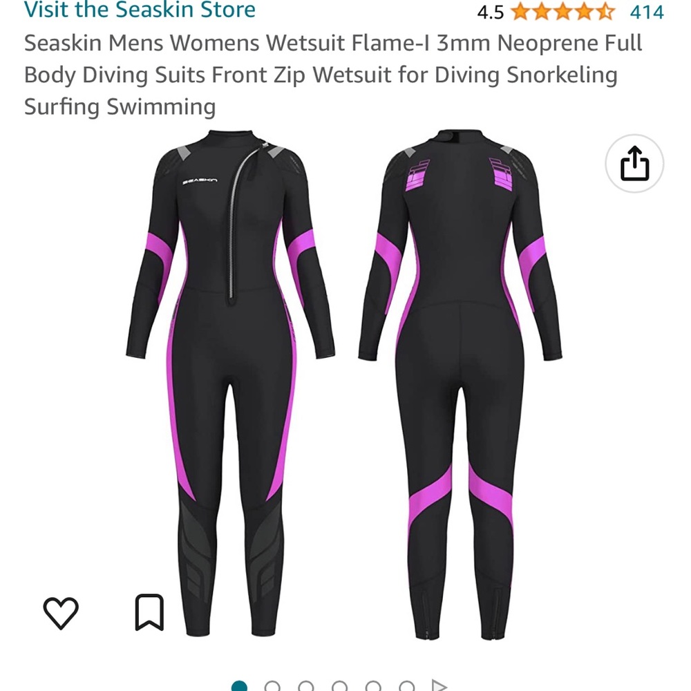 XXL women’s wet suit